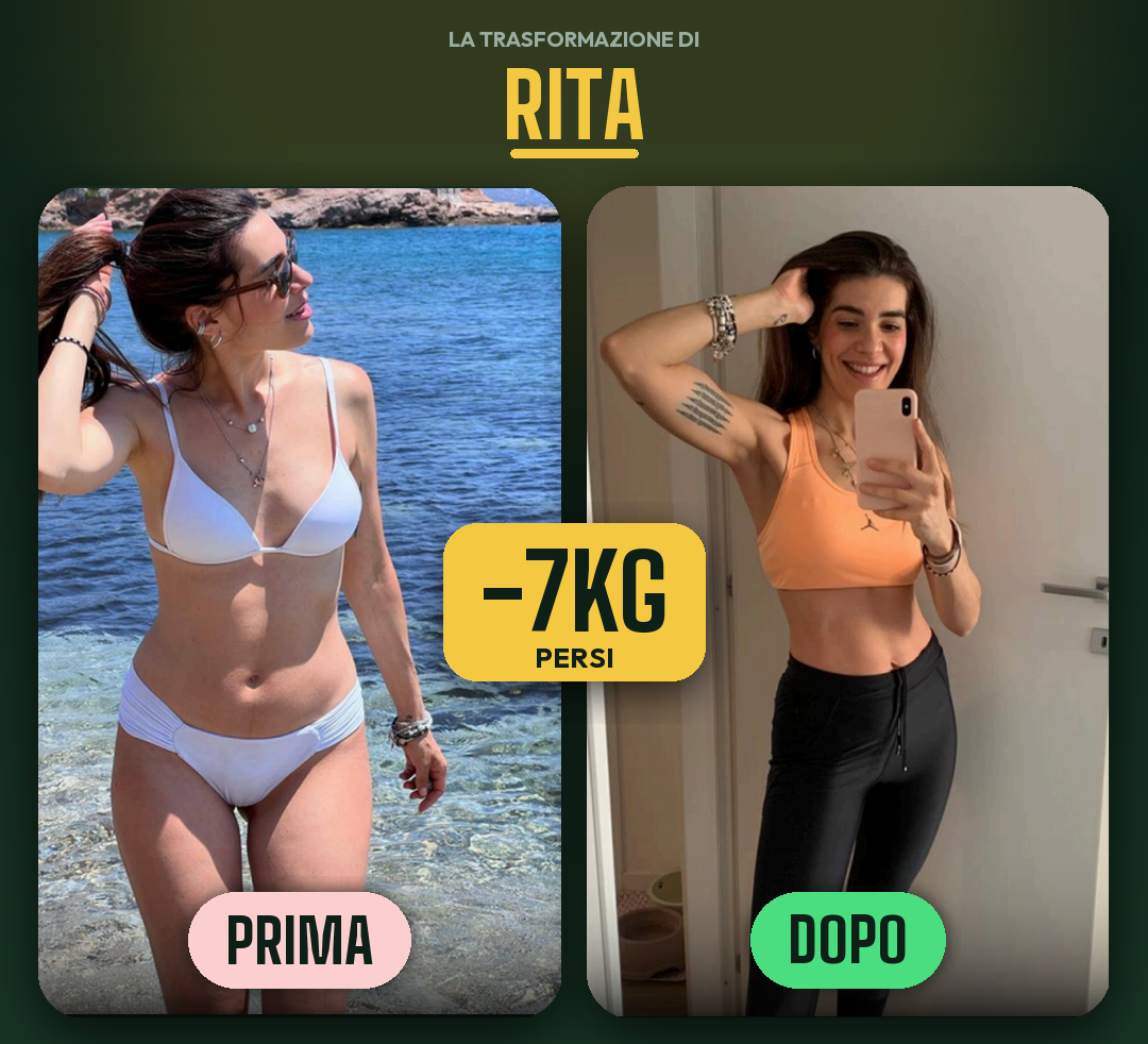 Rita — prima e dopo